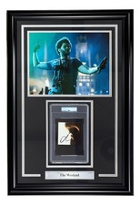 Inserto CD The Weekend firmato incorniciato Hurry Up Tomorrow con foto 11x14 PSA 58721