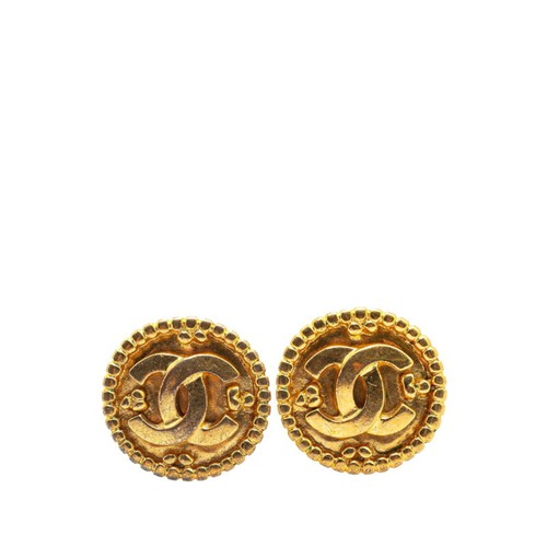 Orecchini rotondi chanel - orecchini,