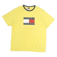 T-shirt uomo gialla Tommy