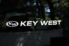 Key West Boats Decals SET OF 2