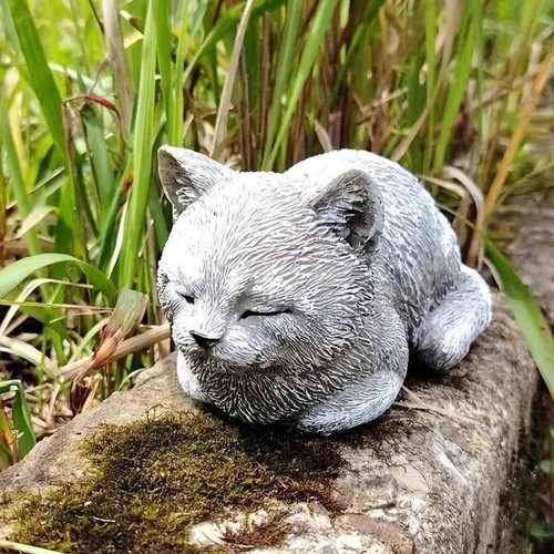 Statua gatto esterno - da,
