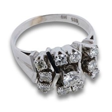 Anello oro 585 brillante kt - 585,