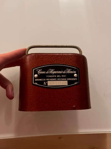 Salvadanaio vintage banca - salvadanaio,