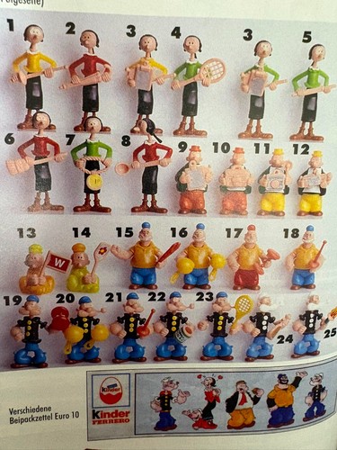 Braccio ferro kinder - ferro,