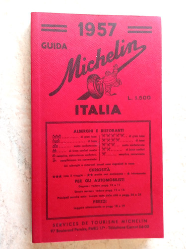 Guida michelin italia 1957 - guida,