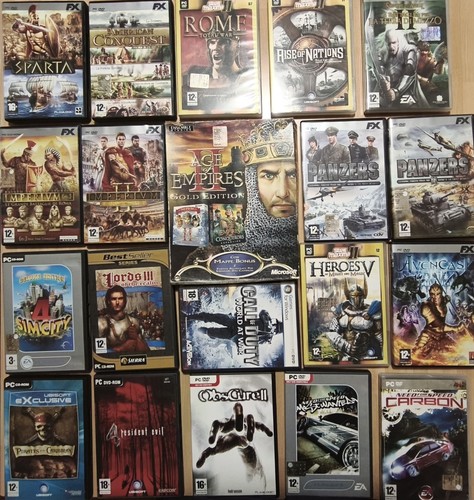 Lotto videogiochi cd rom - 40, pc