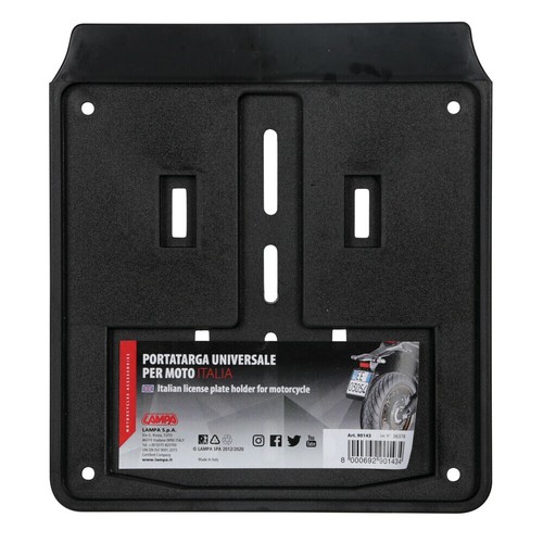 Porta targa per moto - targa,