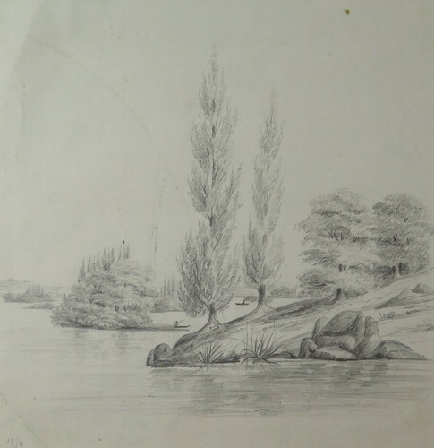 Disegno antico ottocentesco - disegno,