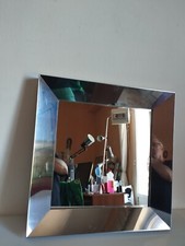 specchio da parete quadrato modernista vintage