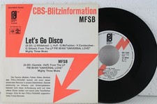 7" - MFSB - Let´s Go Disco -