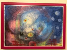 Dipinto Olio su cartoncino 35