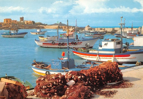 Cartolina isola delle - isola,