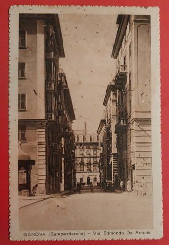 Cartolina genova sampierdarena - cartolina,