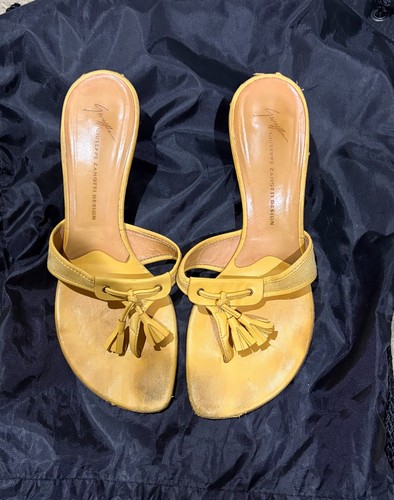 Giuseppe zanotti yellow - zanotti,