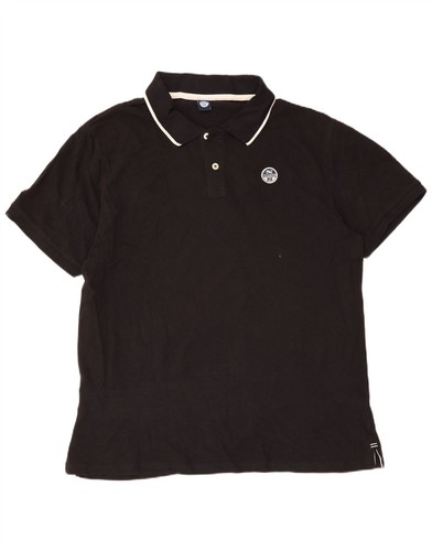 Polo uomo north sails nera - north,