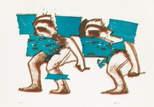CERETTI MINO Litografia su