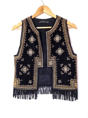Gilet zara taglia nero con - taglia, s