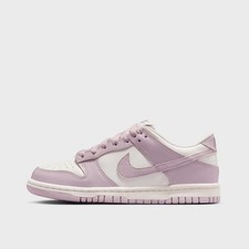 SCARPE NIKE DUNK LOW BIANCO GLICINE FB9109 122 DONNA BAMBINA ORIGINALI