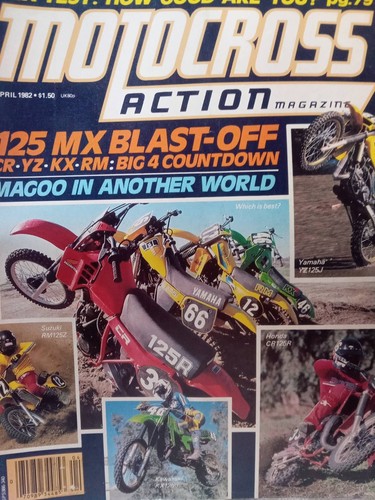 April 1982 issue - , motocross