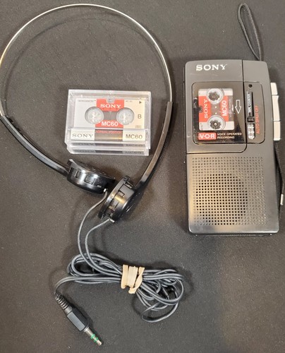Sony micro cassette recorder - sony,