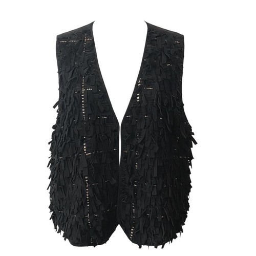Gilet donna vintage nero - gilet,