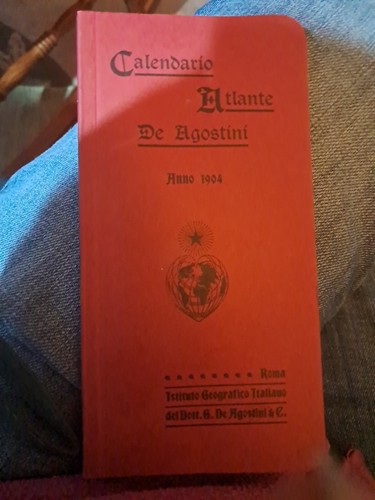 Vendo calendario atlante - calendario,