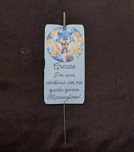 Gadget sonic con fiaccola - gadget,