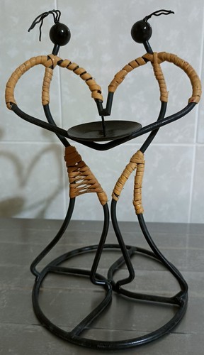 Candelabro ferro battuto - candelabro,