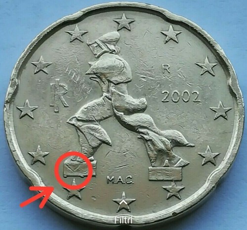 Centesimi italia 2002 - italia ,