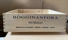 Cassetta Di Vino 2013 VUOTA PETROLO BOGGINA ANFORA X 3 Bott.0,75 Cl