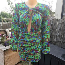 Mini abito corto ZARA floreale