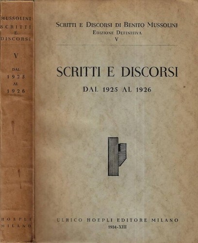 Scritti discorsi dal - e,