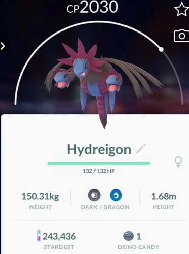 Hydreigon pokemon 635 - hydreigon,