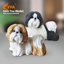 JJM Shih Tzu Dog Figure  Chrysanthemum Toy Model Children Adult Xmas Gift