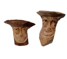 *HH* Coppia Sculture Statue