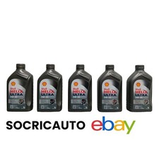 5 Litri Olio Motore Shell Helix Ultra 5W30 ECT C3 Bmw LL04 Pure Plus Technology