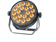 Luce di scena LED, 18x18 Watt RGBWAUV 6-in-1 DJ Par Can Light, alluminio basso rumore