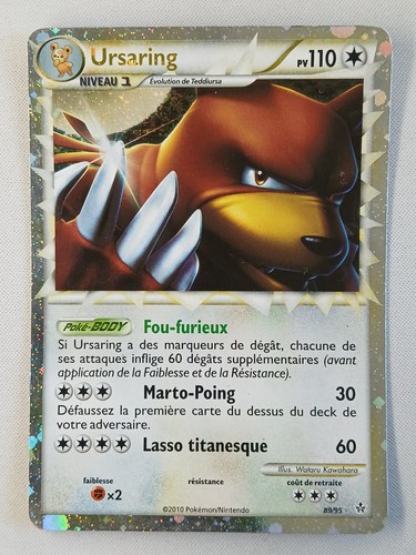Carte pokémon ursaring ul - carte,
