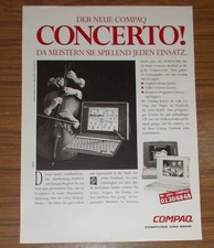 Rara Pubblicità COMPAQ