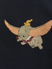 Punto croce rifinito Dumbo