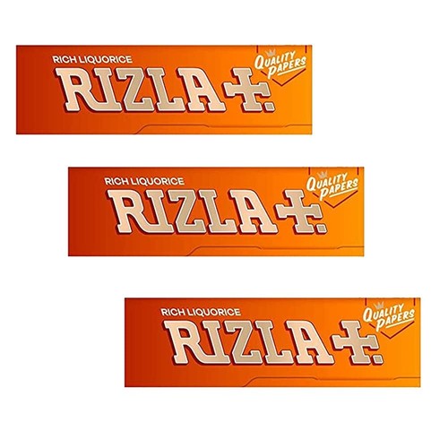 Rizla orange liquorice - liquorice, regular