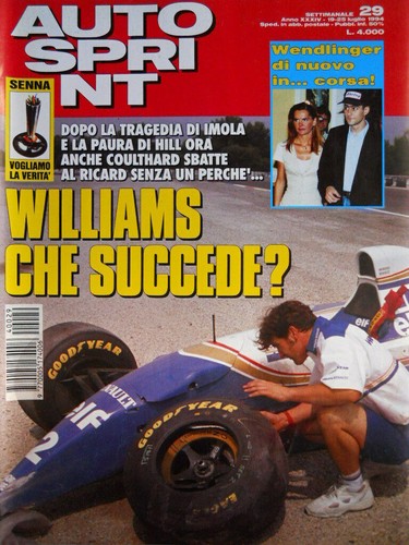 Autosprint 1994 ayrton - autosprint,