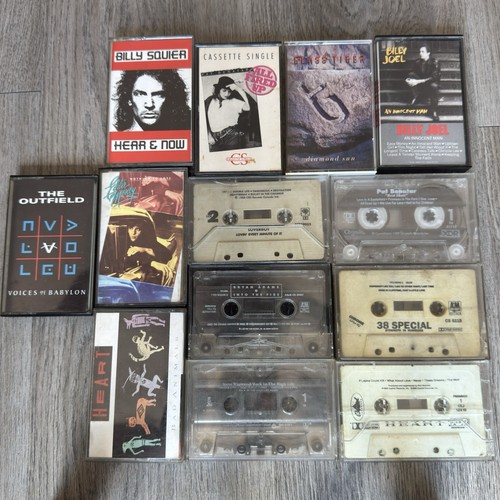 80s rock pop cassette - rock, 13