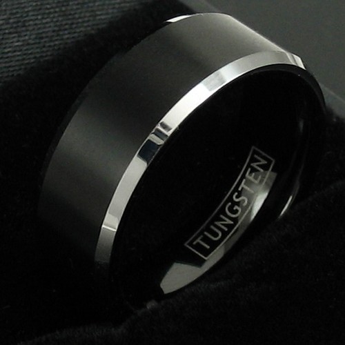 Anello fede nuziale tungsteno - anello,