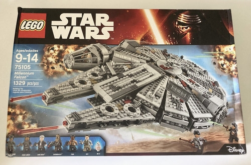 Lego star wars 75105 millenium - lego,