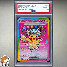 PSA 10 Pikachu ex SAR 234/193