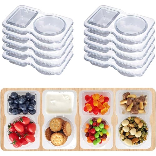 Contenitori snack rettangolari
