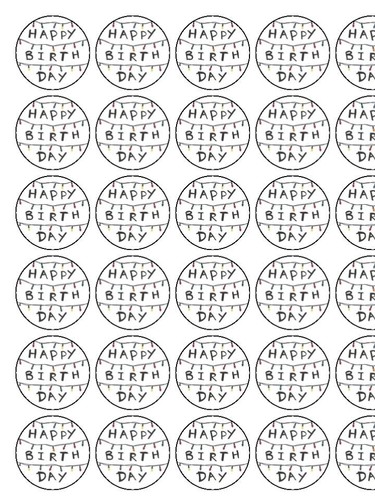 30x topper per torte - topper,