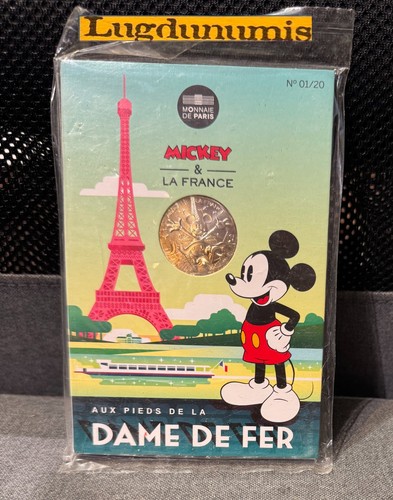 Euro argent mickey - 10,
