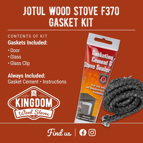 Kit guarnizioni stufa legna - a,